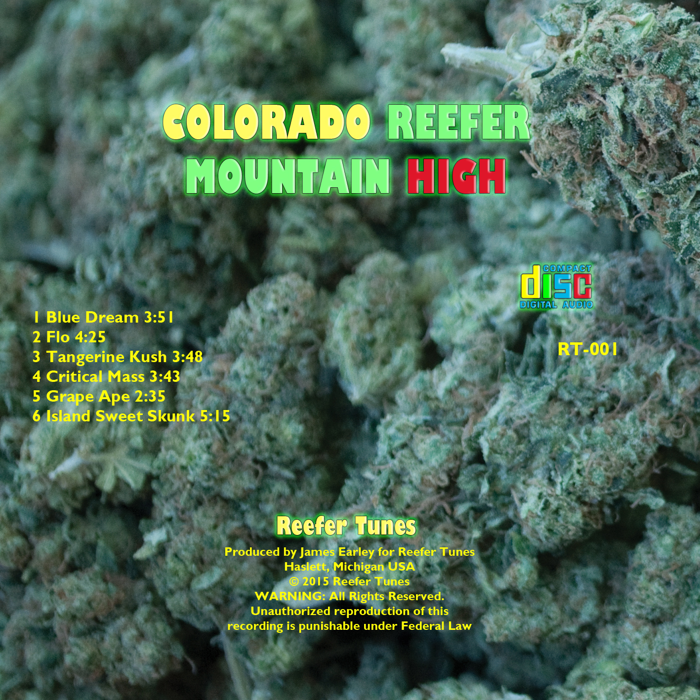  Reefer Tunes – Colorado Reefer Mountain High