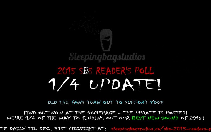 SBS Reader's Poll 1/4 Update!