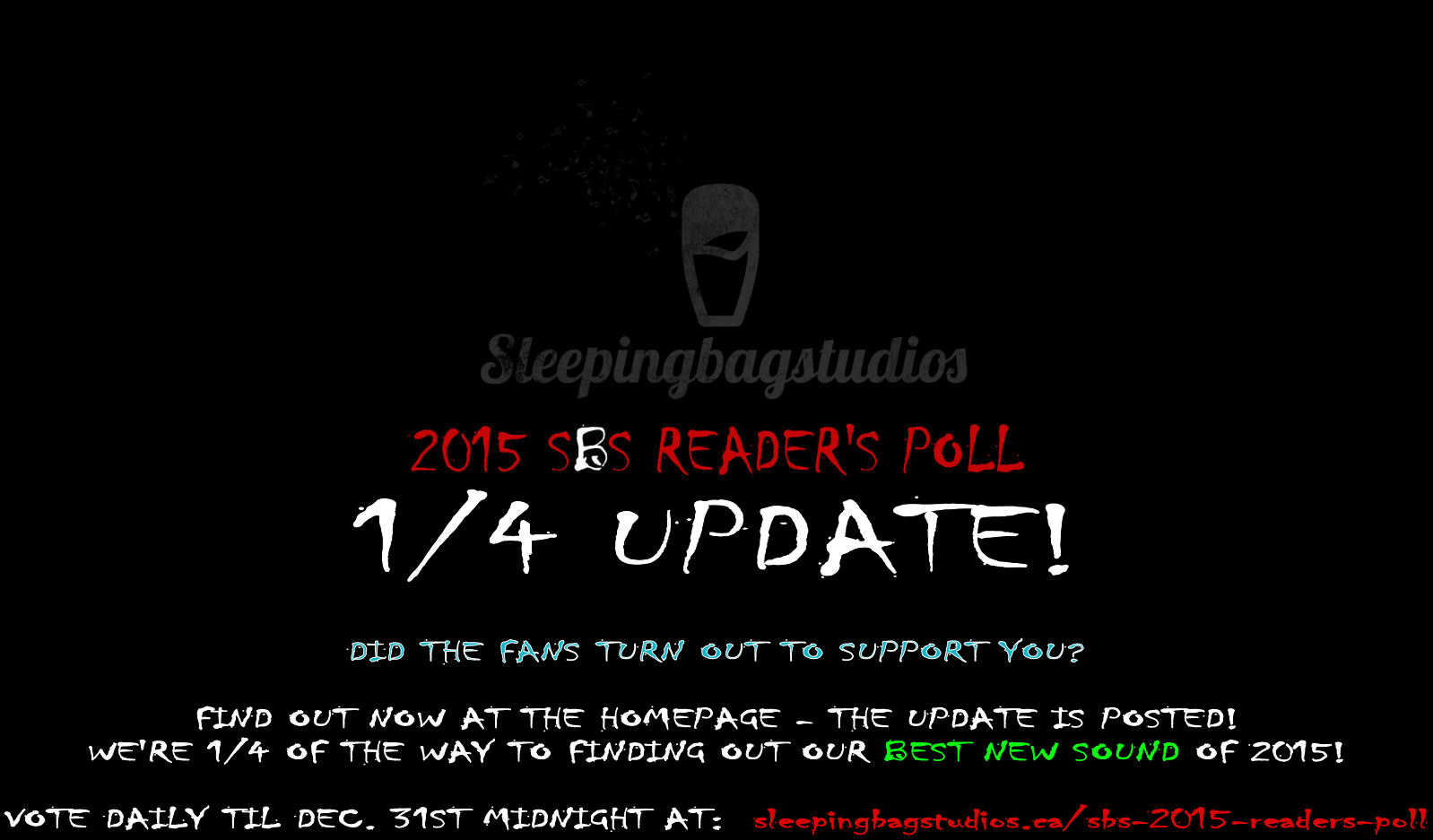  SBS Reader’s Poll 1/4 Update!