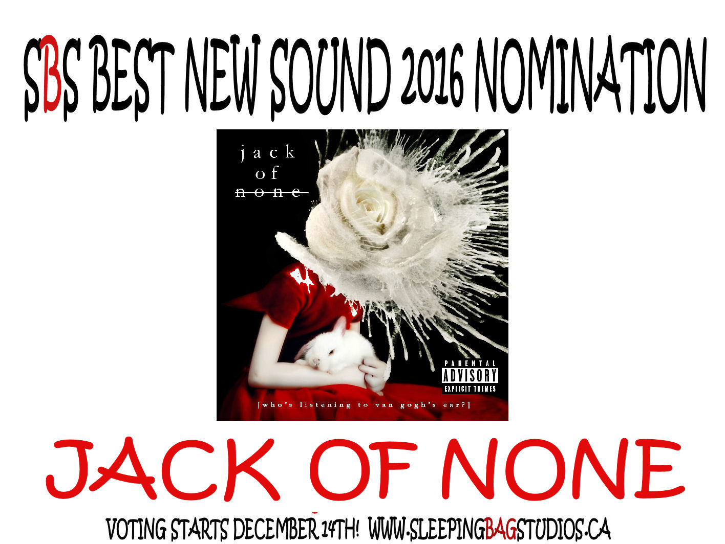  Best New Sound 2016 Nomination:  Jack Of None
