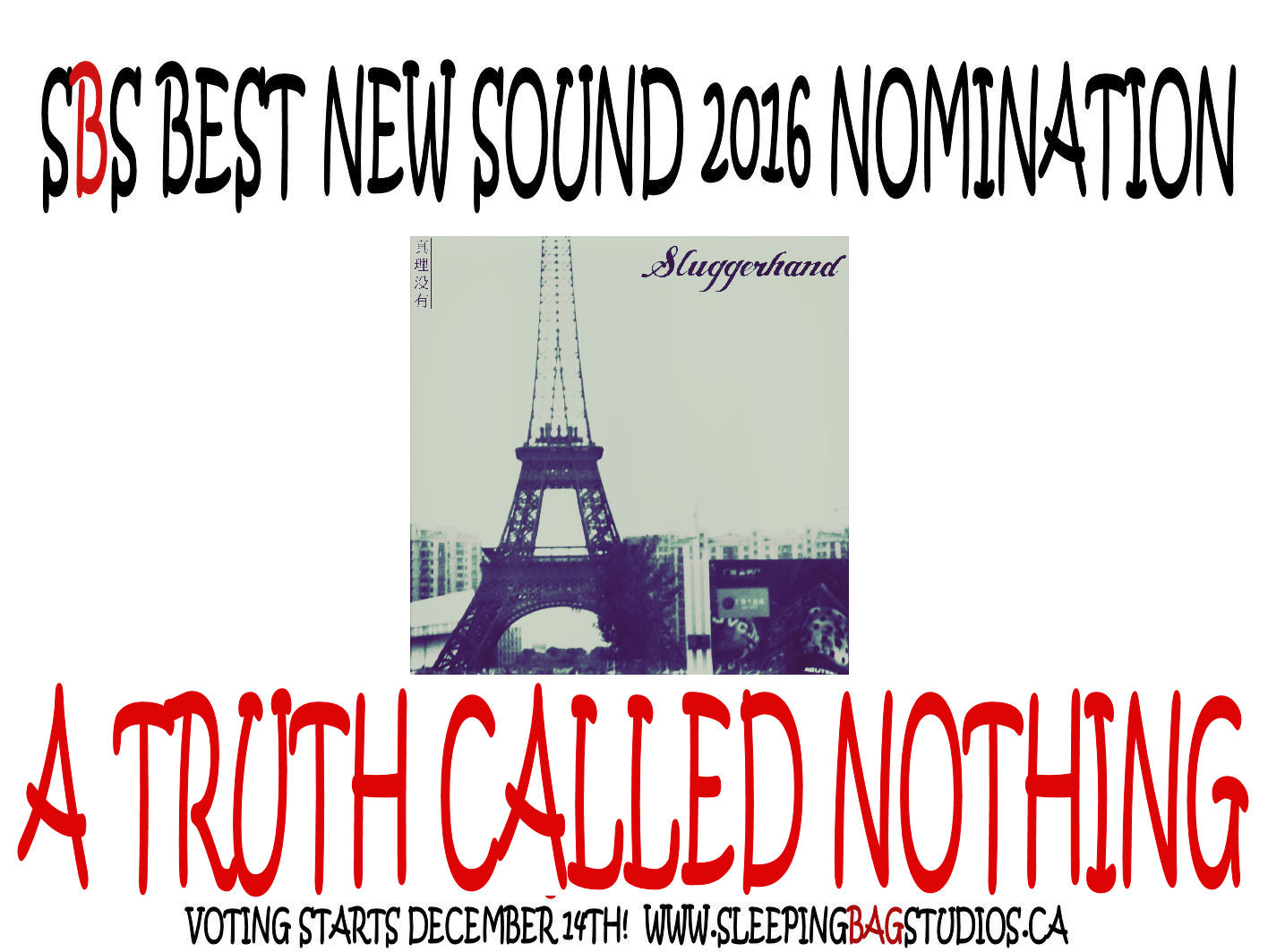  Best New Sound 2016 Nomination:  A Truth Called Nothing