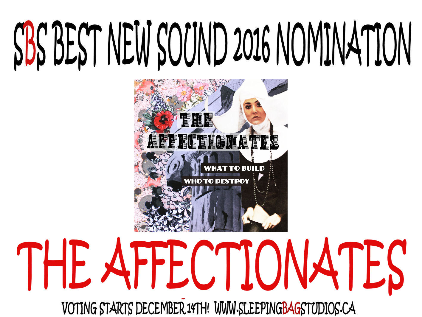  SBS Best New Sound 2016 Nomination:  The Affectionates