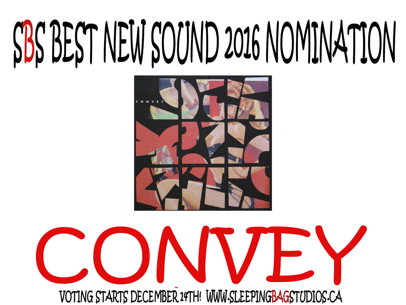 Best New Sound Nomination 2016:  Convey