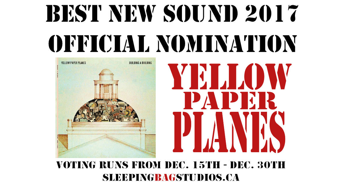  SBS Best New Sound 2017 Nominations – Yellow Paper Planes